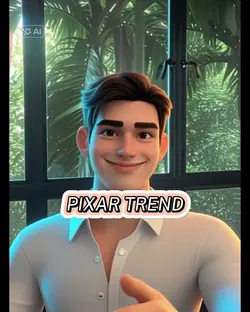 Pixar character tren