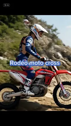 Rodéo moto cross 