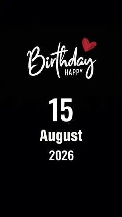 Hbd 15 August 2026