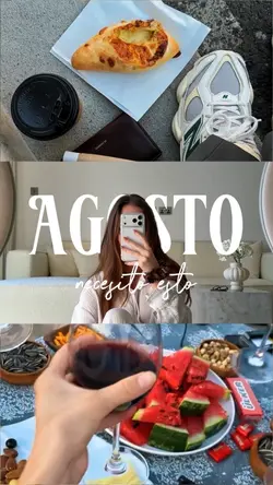 agosto necesito esto
