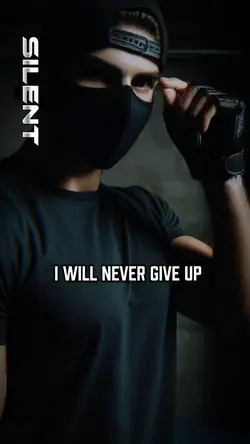 never give up