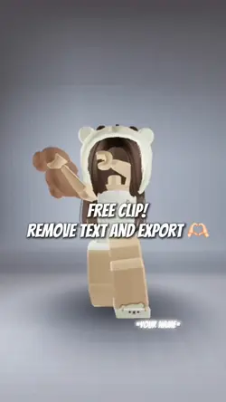 Roblox free clip ! 