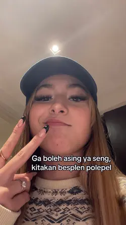 ga boleh asing ya