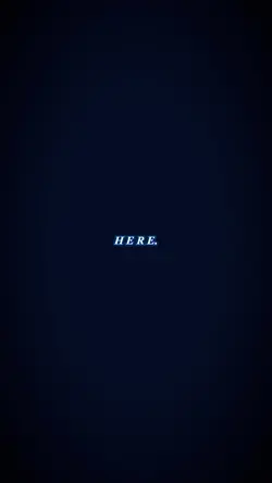 I'll be over here