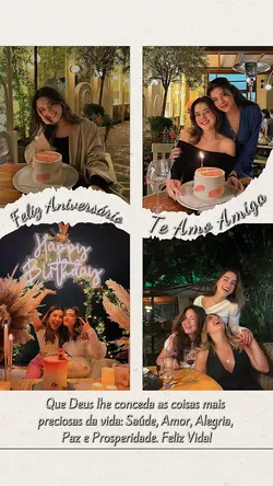 Parabéns Amiga