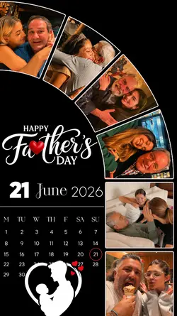 FATHER'S DAY 21 JUNE