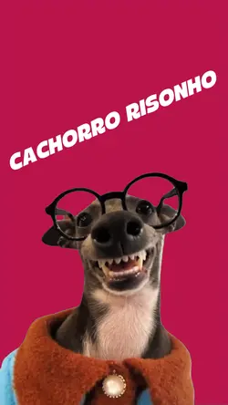 GIGGLING DOG