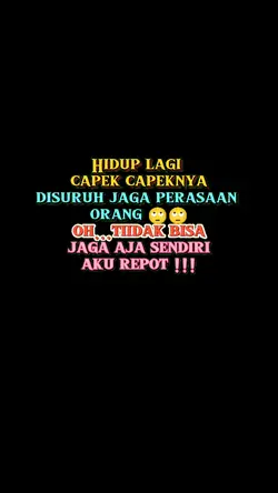 Hidup Lagi Capek