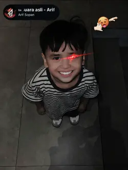efek gigi lucu