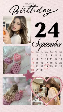 BIRTHDAY 24 SEPT