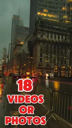 18 videos or photos 