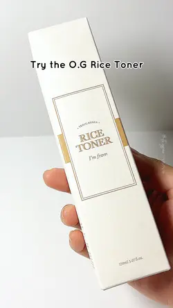 Rice Toner