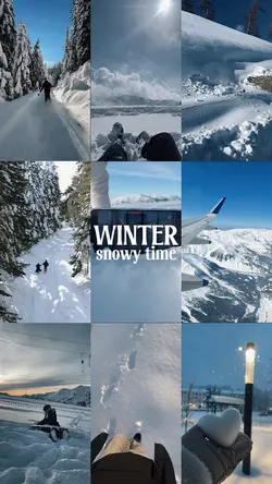 winter snowy time