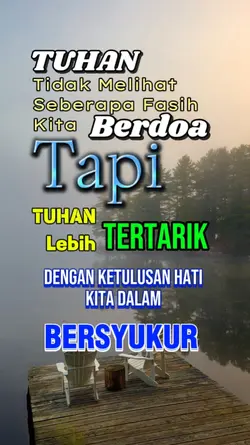 Bersyukur.... 