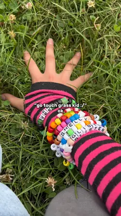 touching gras