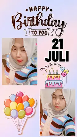 21 Juli Ultah