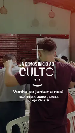 Inicio do Culto