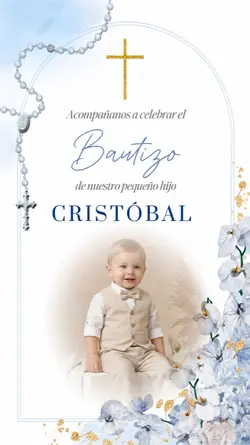 Invitación Bautizo 