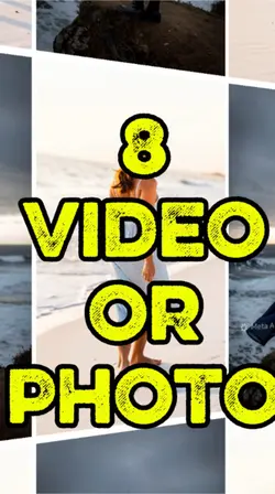 8 photo or video
