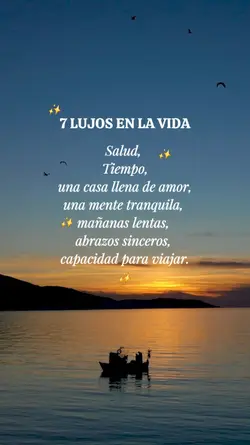 7 lujos de la vida