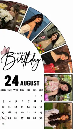 Birthday 24 August