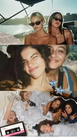 girls collage