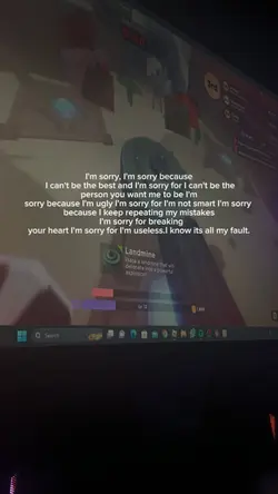 sorry