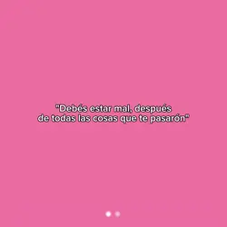 "Debes estar mal...