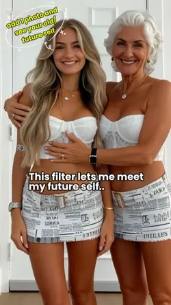 AI Future Self old
