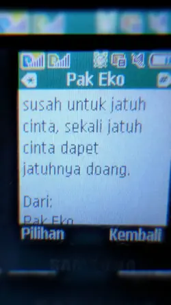 susah jatuh cinta 