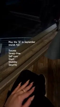 "S" in September