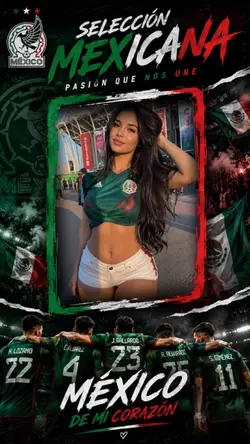 Vamos México! ⚽️🇲🇽❤️