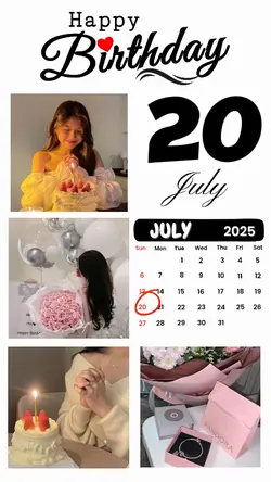 birthday 20 July