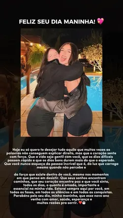 Aniversário irmã