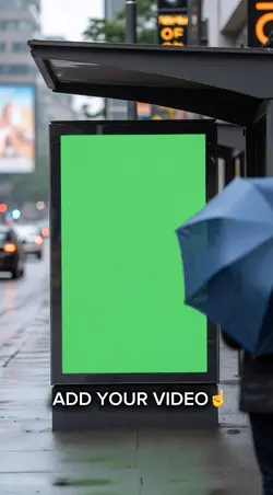 BUS STOP BILLBOARD 