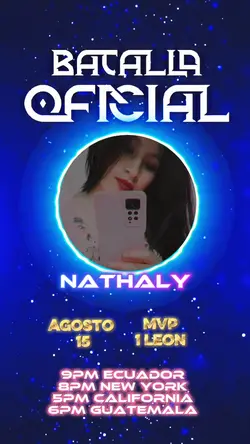 Flyer Para Batalla 