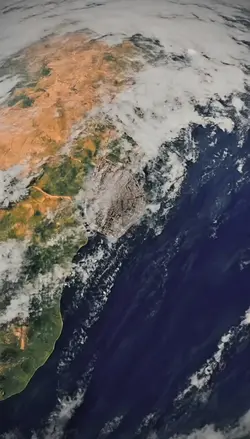 Earth zoom in