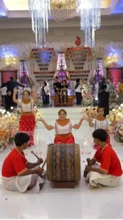 Bride moment