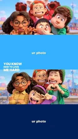 foto kartun berempat