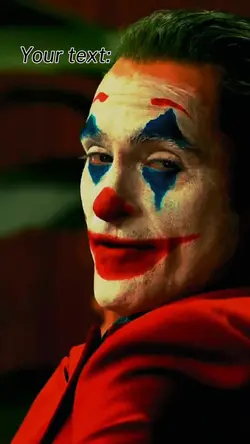 joker sad template 