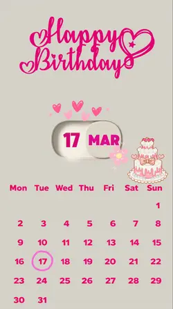 HBD 17 MARCH