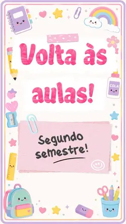 Volta às aulas