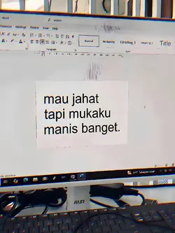 mau jahat tapi 