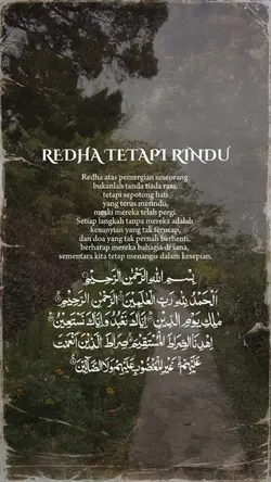 redha tp rindu