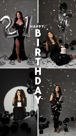 Birthday collage