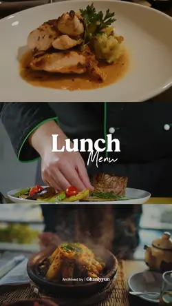 lunch menu