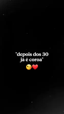 Depois dos 30