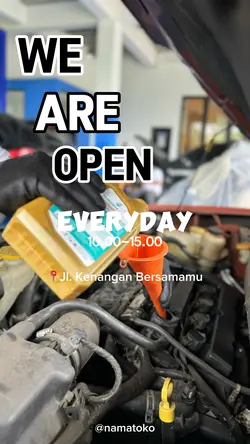 We are open