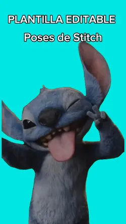 Poses de Stitch 
