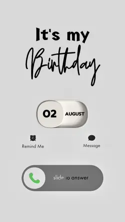 BIRTHDAY 02 AUGUST